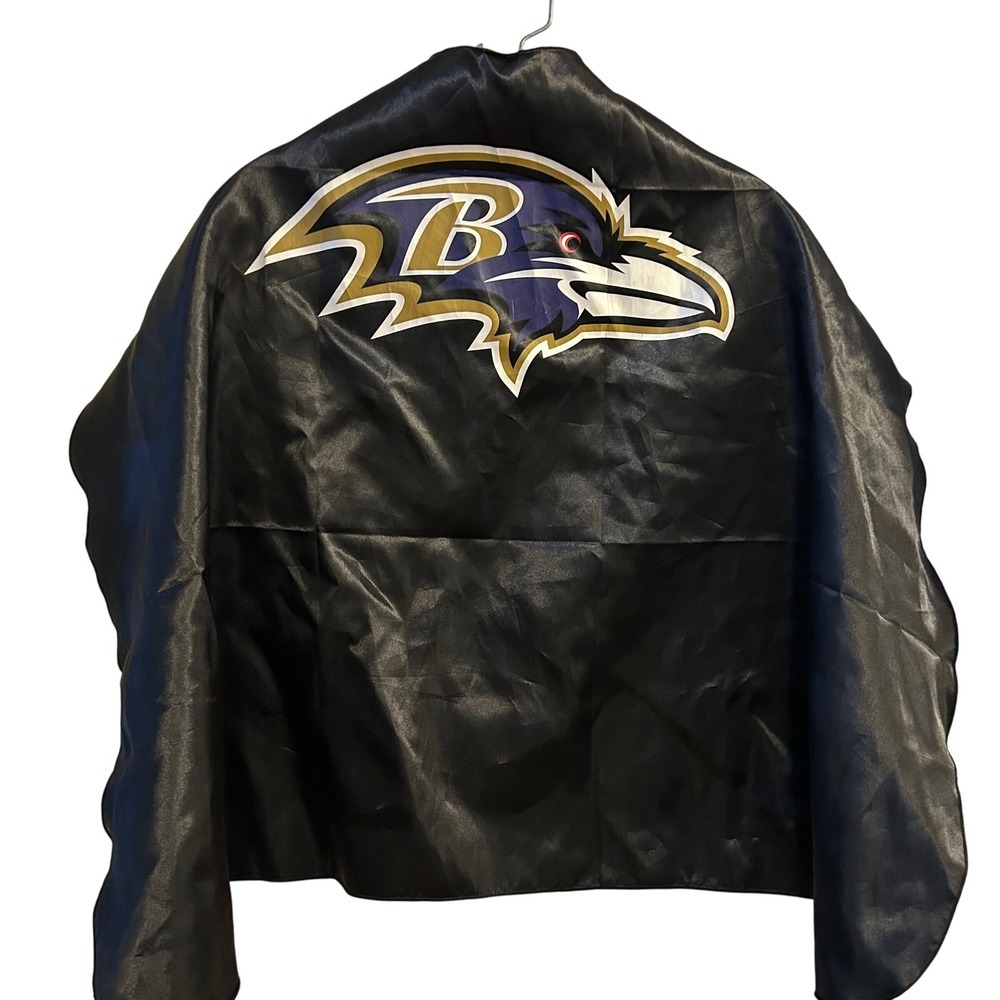 Baltimore Ravens NFL Cape Style‎ Kids One Size Officially Licensed